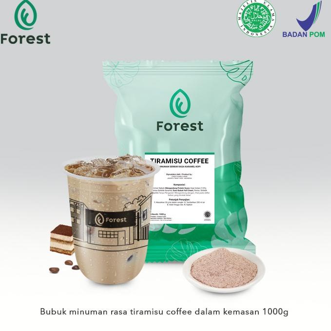 

✓ Bubuk Minuman COFFEE TIRAMISU Powder - FOREST Bubble Drink bubuk minuman