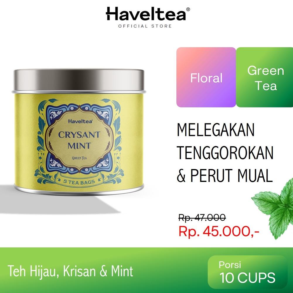 

❤[PROMO ⚡ALE!!!]❤ CRYSANTMINT | Mini Tin | Haveltea | Floral Tea | Chrysanthemum & Mint