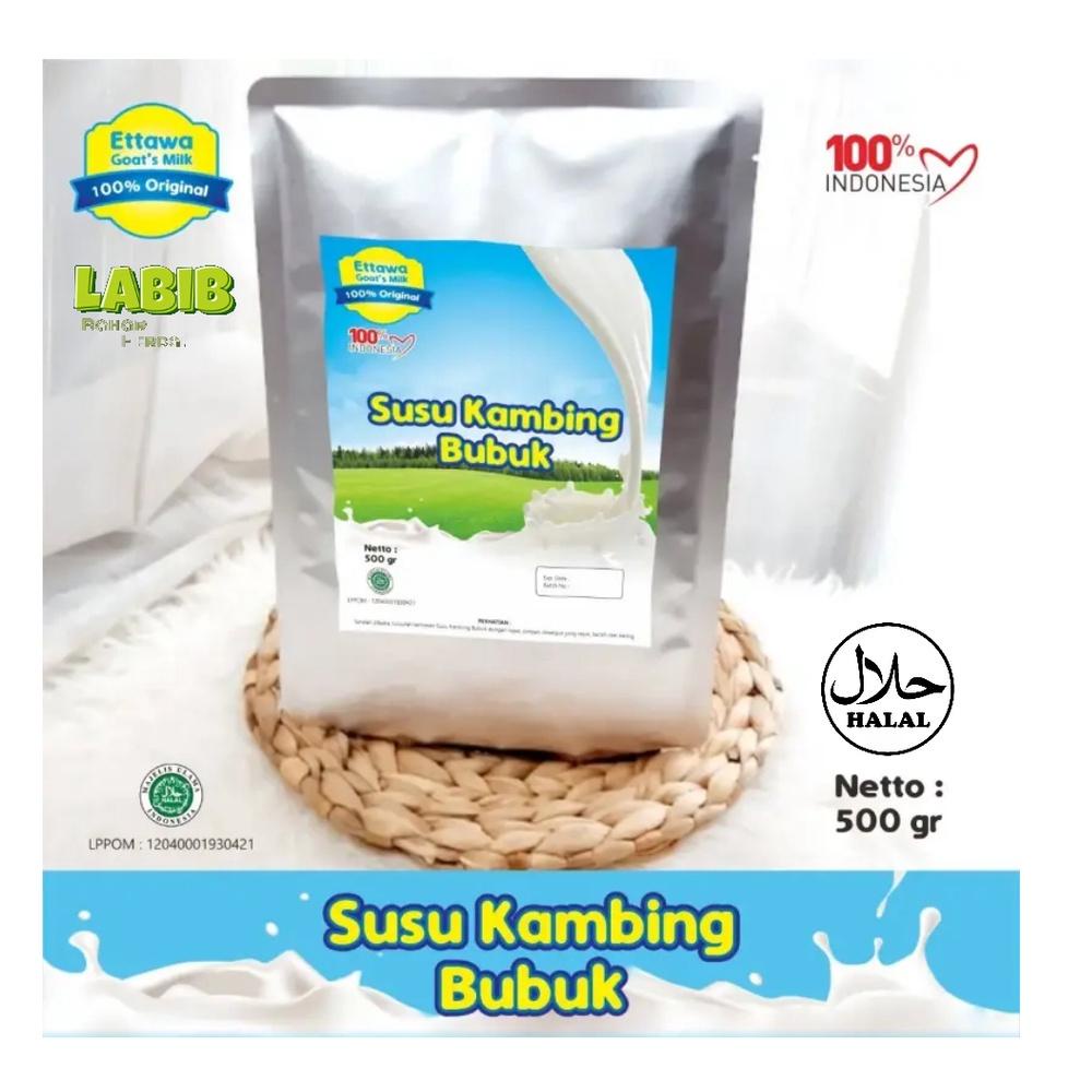 

Terlaku.../ Ettawa Goat's Milk | Susu Kambing Bubuk Kaya Akan Manfaat 500gr Asli 100% Original