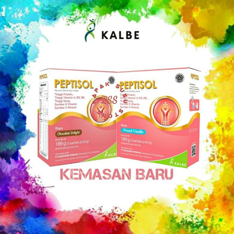 

Terbaru Peptisol 190/189 gram - Nutrisi Tinggi Protein