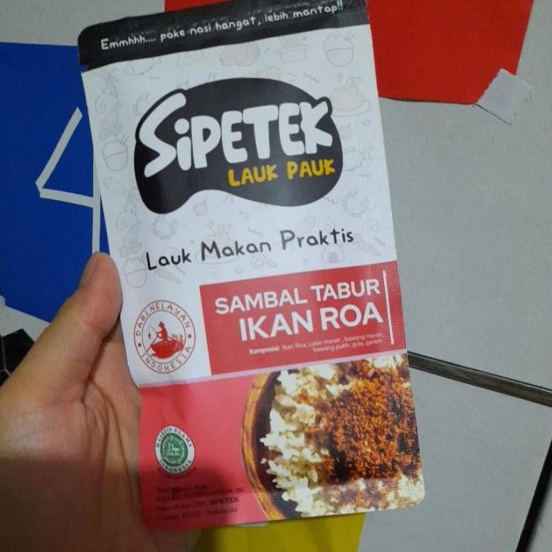 

⚡GROSIR⚡ Sipetek Lauk Makan Praktis Cemilan Bergizi Non MSG Teri Kentang Sambal Ikan Roa Abon Ikan Tuna