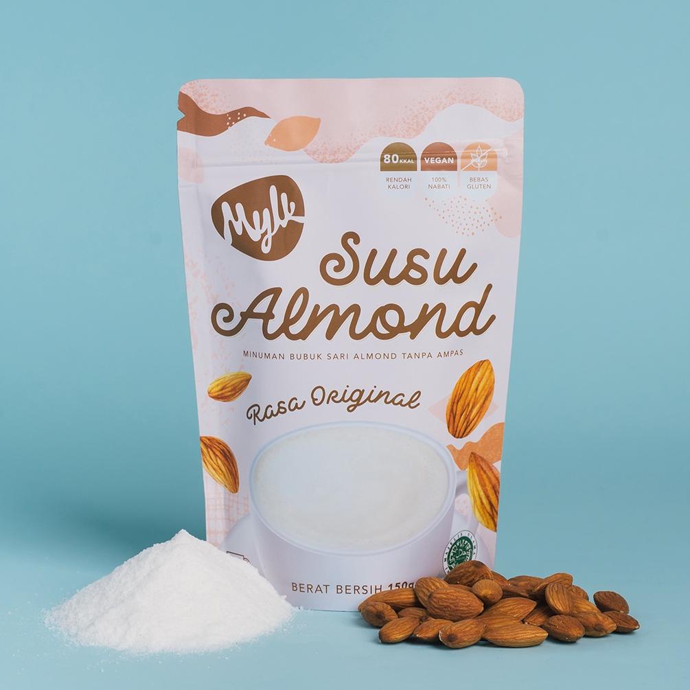 

Free Ongkir/ Susu Almond Bubuk / Mylk Almond Powder / HALAL MUI / 10x Minum / Tanpa Ampas