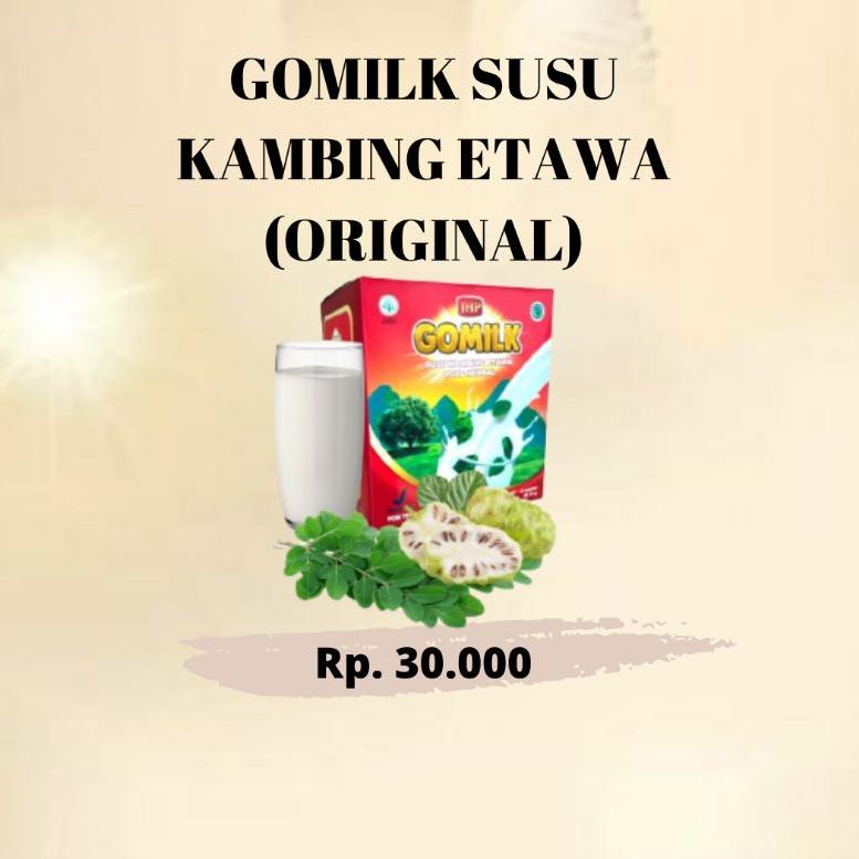 

12.12 MALL GOMILK ORIGINAL (PUTIH) / SUSU KAMBING ETAWA / SUSU HERBAL