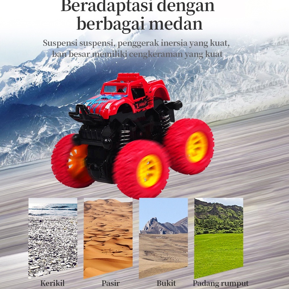 Mainan Anak Mobil MONSTER ZAP MOBIL JIP OFF ROAD 4 DRIVE