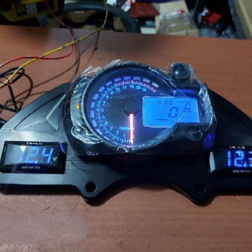 Terlaris Speedometer Digital Koso Rx2N Ninja Rr New Old Plus Tatakan Alumunium
