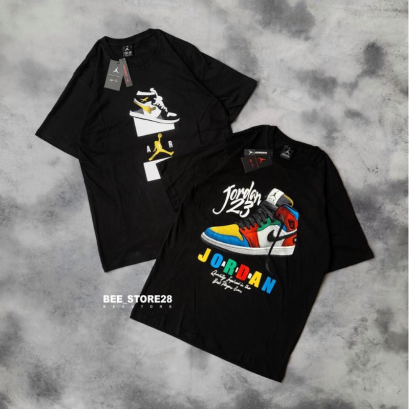 KAOS T-SHIRT AIR JORDAN SHOES FULLTAG&amp;LEBEL