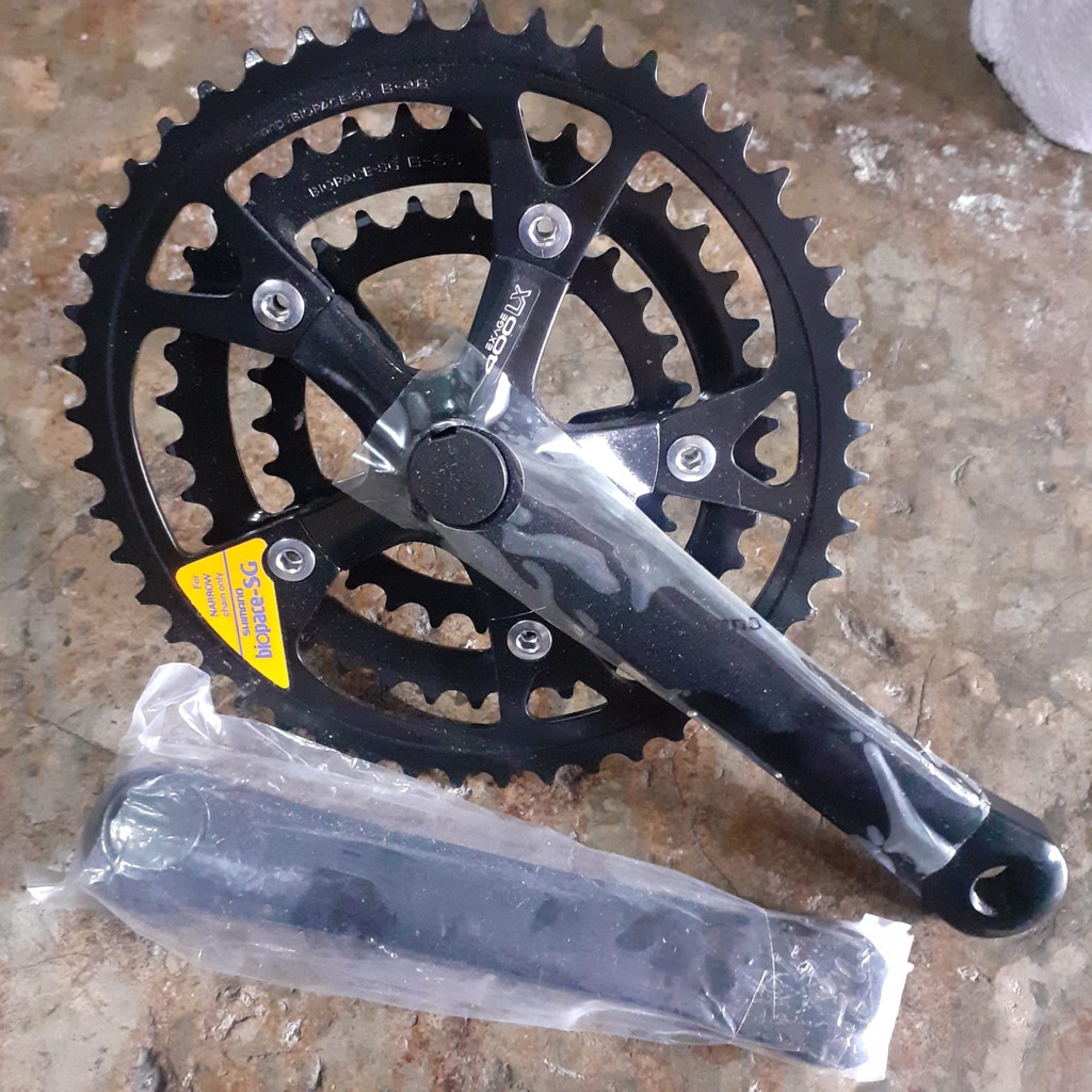 CRANK SHIMANO EXAGE 400LX BIOPACE OVAL NOS JAPAN ORIGINAL