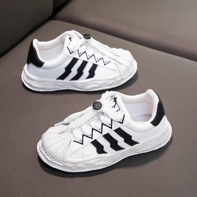 kid's Sepatu Sneaker Casual ZigZag Pattern Sepatu Anak 5307 (26- 36)