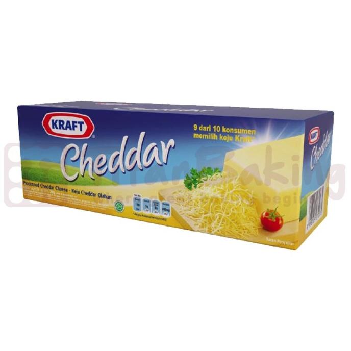 

Keju Cheese Cheddar Kraft Processed Cheddar Cheese 2KG