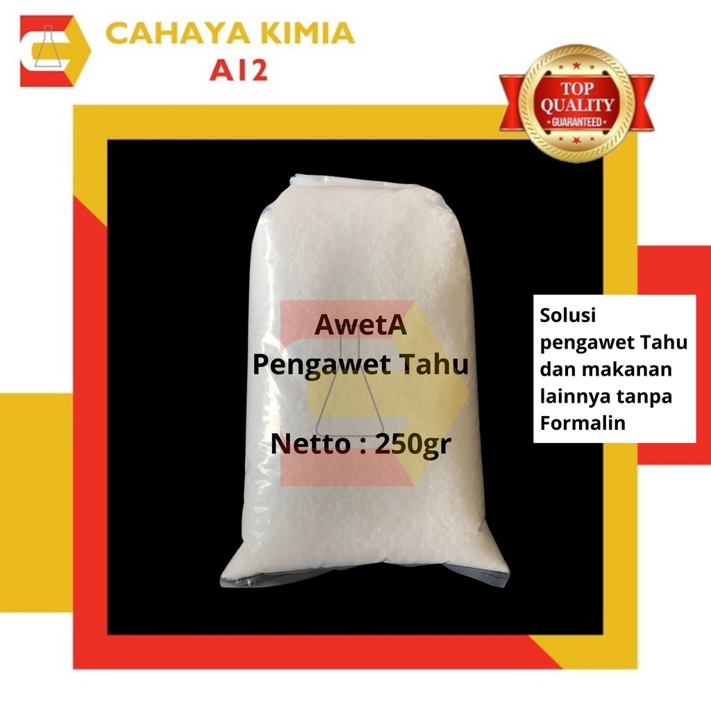 

Pengawet Tahu AwetA 1/4 Kg (250 gram)