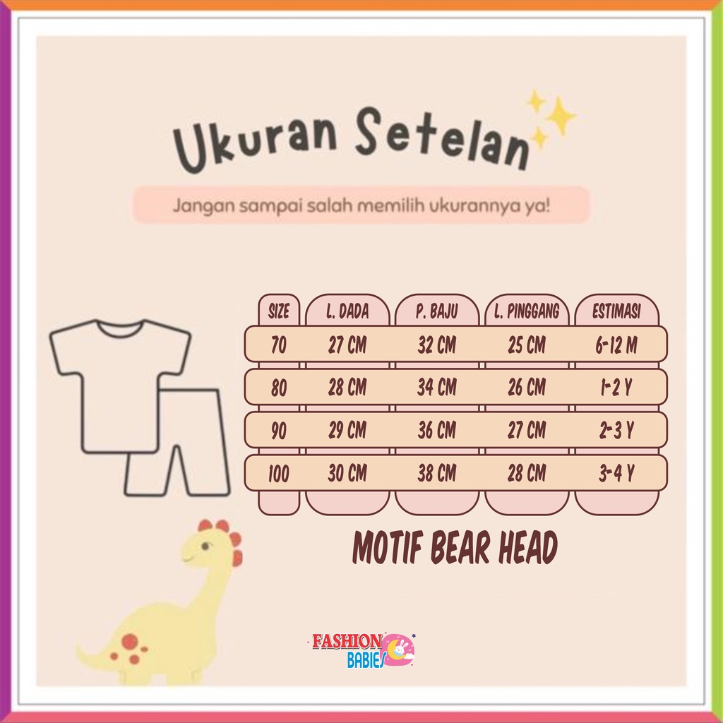 ❤ FashionBabies ❤  SETELAN SWEATER RAJUT ANAK UNISEX IMPORT MOTIF BEAR