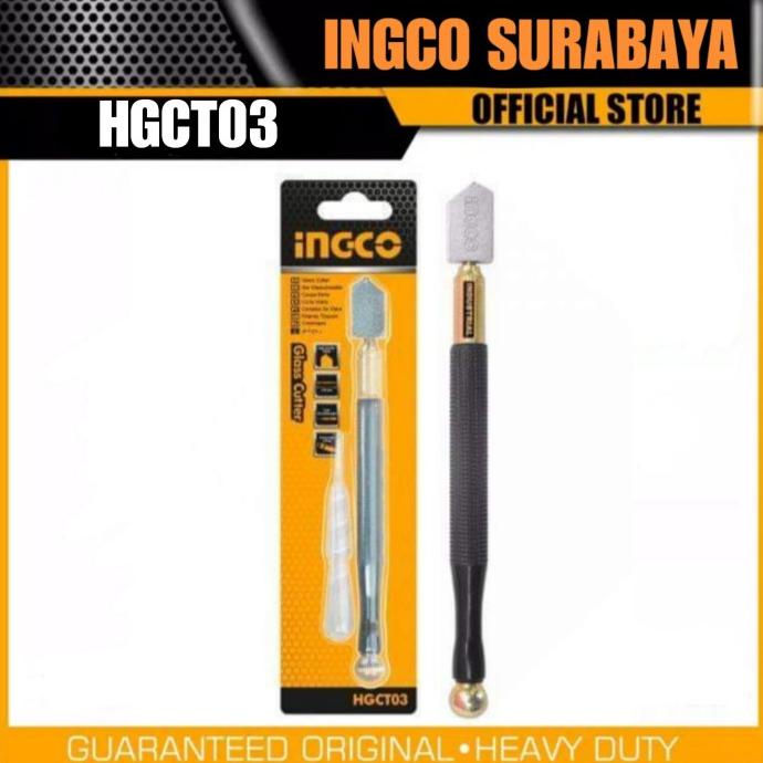 

INGCO HGCT03 ALAT POTONG KACA PISAU GLASS CUTTER HARGA DISKON