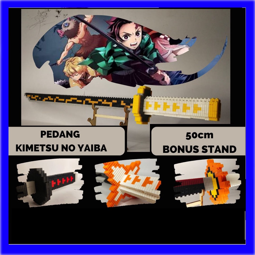 Brick Blok Pedang Kimetsu no Yaiba