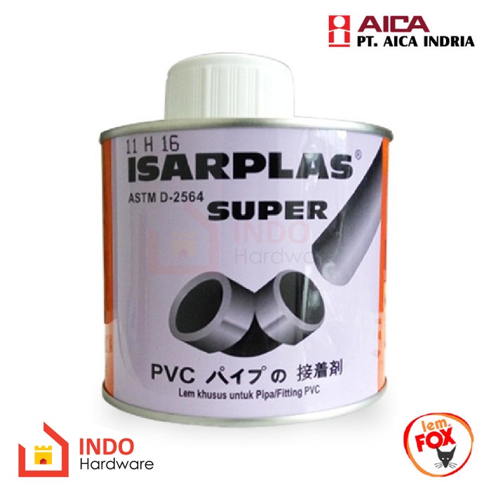 Terlaris Lem Pipa Isarplas Pvc 400 Gr / Lem Pvc Kaleng / Isarplas Kaleng