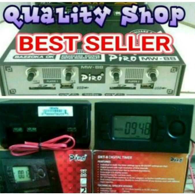 piro mw-88 + Timer digital piro