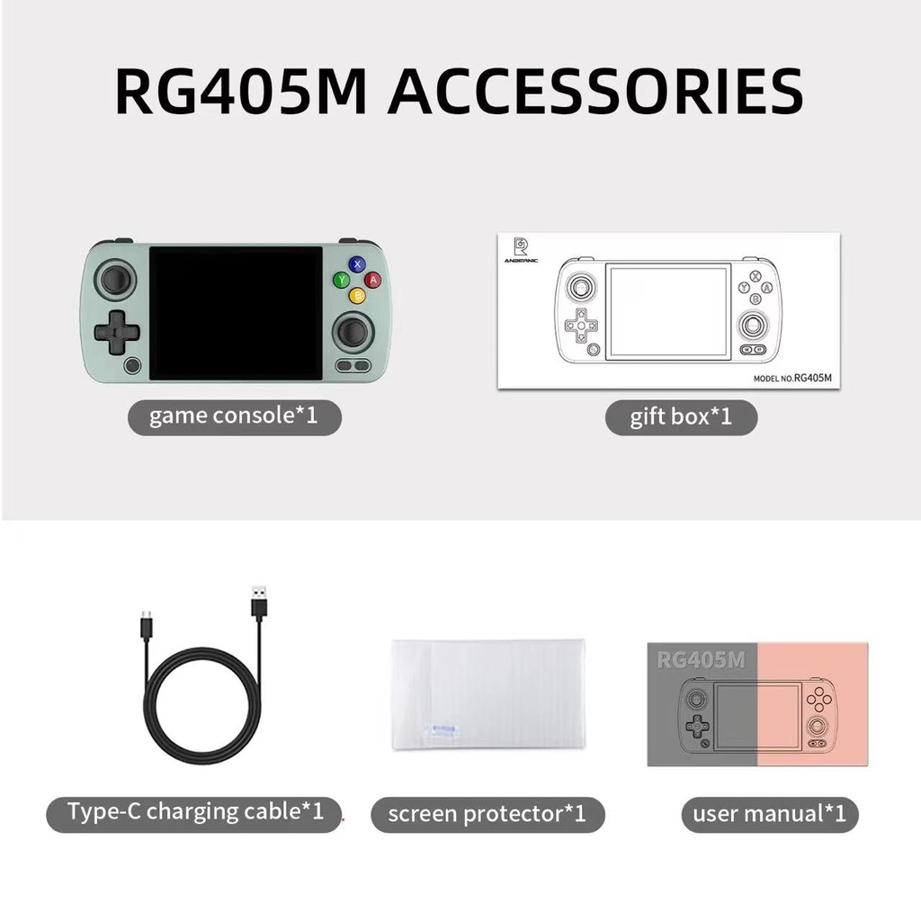 Anbernic RG405M Handheld Retro Game Console Portable Gaming Android System