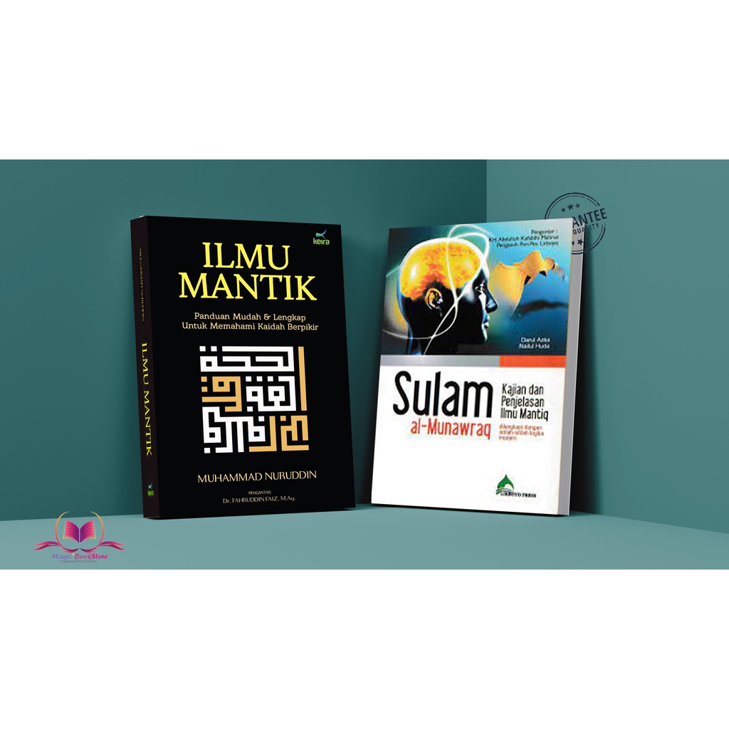 Paket 2 Buku Ilmu Mantik dan Terjemah Sulam Munawraq Kajian Dan Penjelasan Ilmu Mantiq