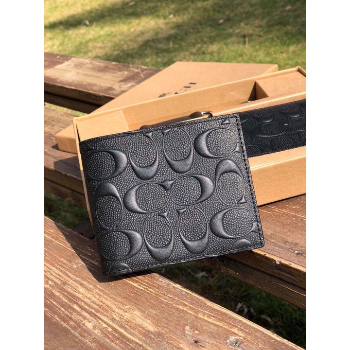 74991 74993 75371 31522 26072 75399 11945 37333 C5442  COACH Dompet Pria Men Wallet Dompet Lipat Pria ORIGINAL Coach Wallet Coach Dompet