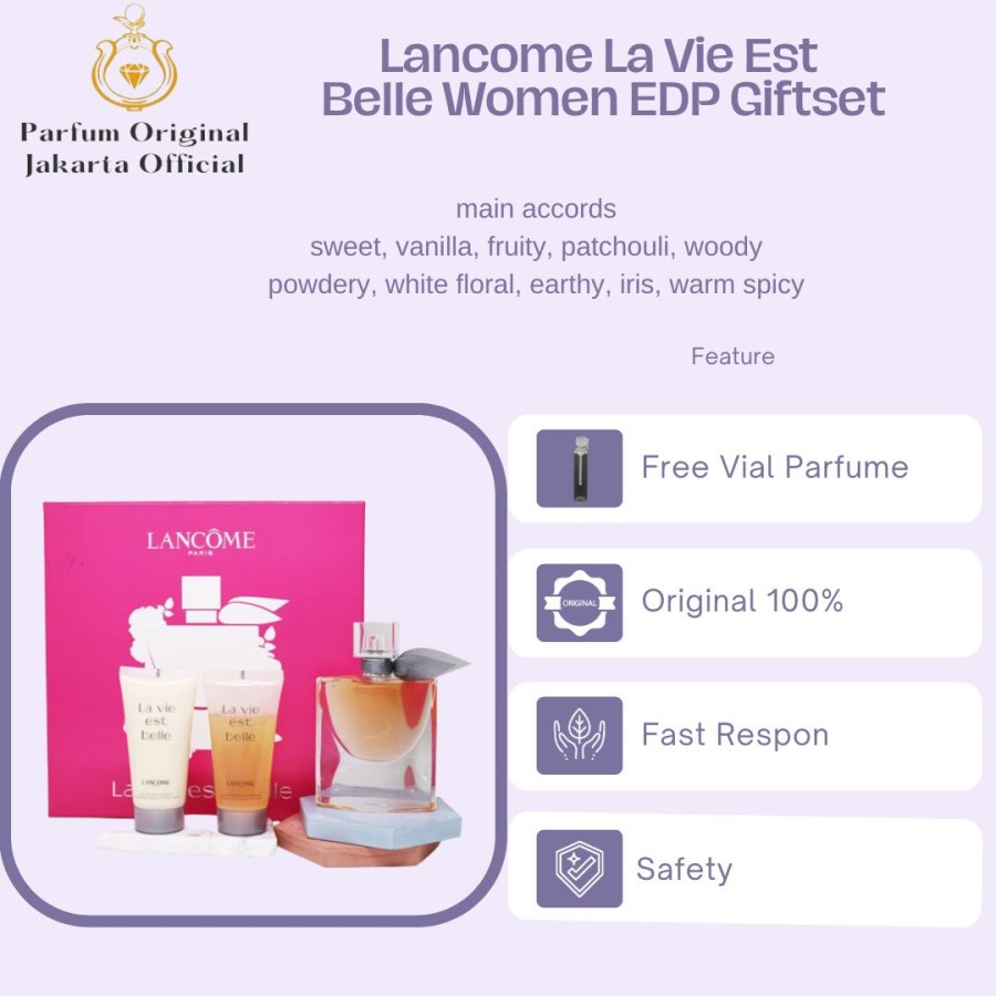 Parfum Parfume Perfume Asli Perawatan Kecantikan Original Import Branded Wanita Perempuan Cewek Lanc