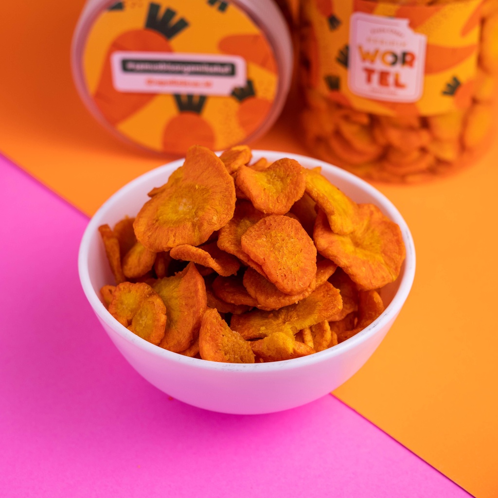 Keripik Wortel Fruta Chips Apelicious