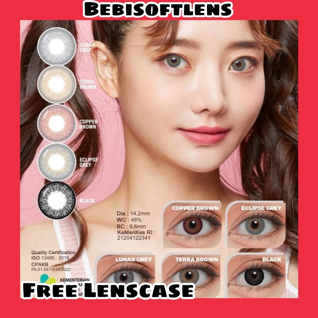 Softlens Living Color TWILIGHT DIA 14.20mm TERRA BROWN NORMAL &amp; MINUS (-0.50 s/d -6.00) / Softlense / Lensa Kontak / BB