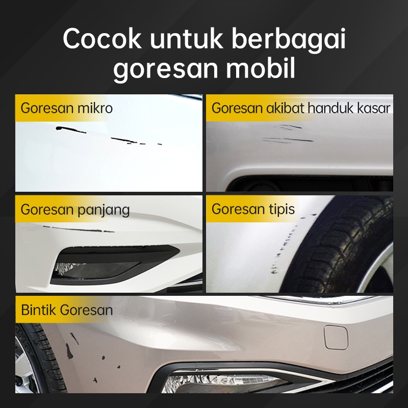 GLODWAY Car Color Fix Pen White / Penghilang Baret / Car Scratch Repair / Perawatan Cat Mobil /Alat Penghilang Goresan Mobil