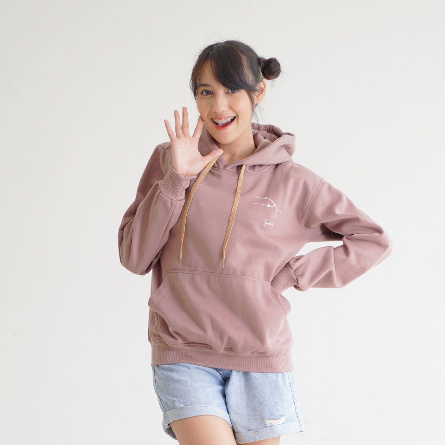 HOODIE GOODIE Horoscope Jumper Mocca