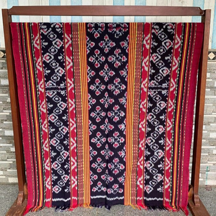 Terlaris Kain Batik Tenun Ethnic Blanket Motif Rote Ntt Ntb Attambua