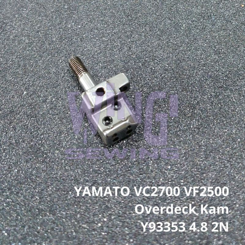 Y93353 YAMATO VC2700 4.8MM 2 JARUM KEPALA JARUM MESIN JAHIT OVERDECK