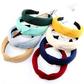 GO!BD1159 Bandana Wanita Gaya Korea Bando Simpul Polos Fashion Aksesoris Wanita Korean Import