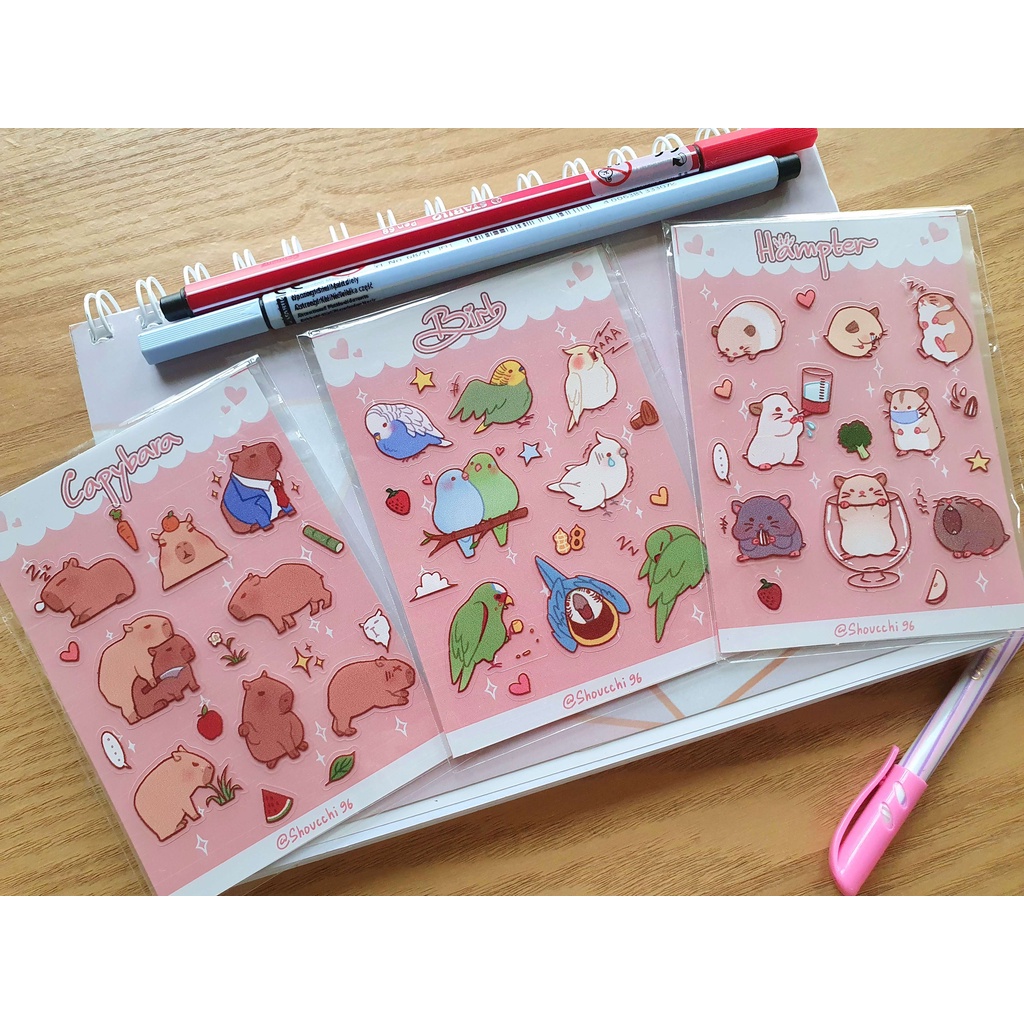 

Cute Clear Pet Stickers
