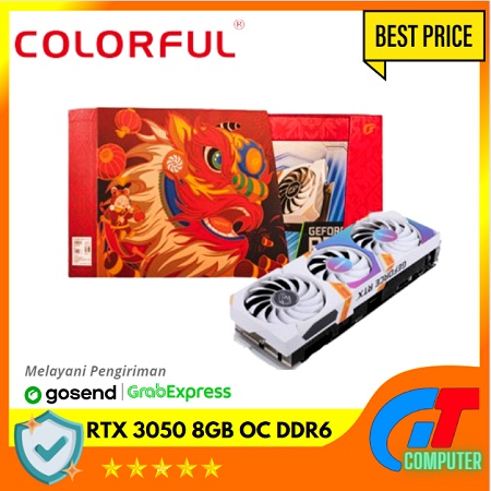 Colorful iGame GeForce RTX™ 3050 Ultra W OC 8G-V GDDR6 3FAN