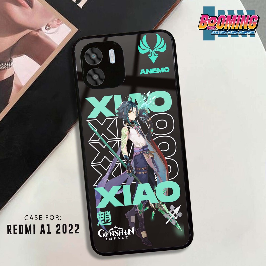 Case Xiaomi Redmi A1 2022 Casing Xiaomi Redmi A1 2022 Motif GENSHIN IMPACT Hardcase 2D Glossy - Case