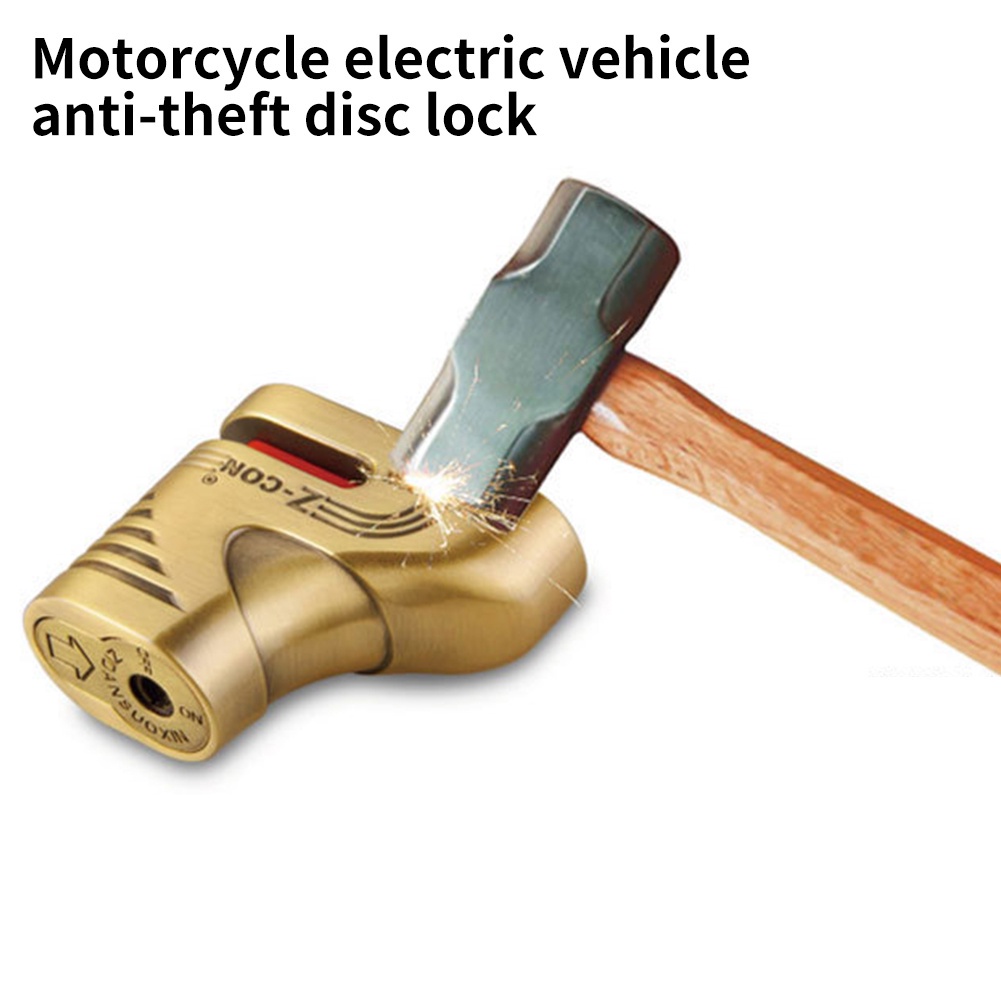 Cycling Security Outdoor Waterproof Theft Pretection Without Alarm Rotor Brake Motorcycle Disc Lock