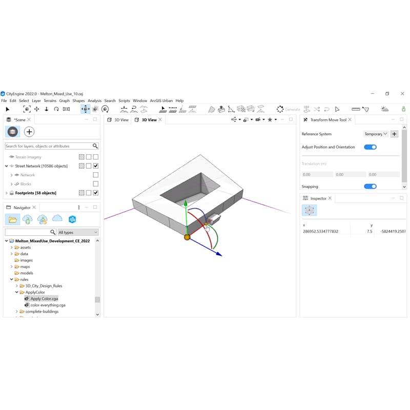 Esri ArcGIS CityEngine 2022 Full Version Lisensi Lifetime Software 3D Sipil 3D Visualization &amp; Analytics