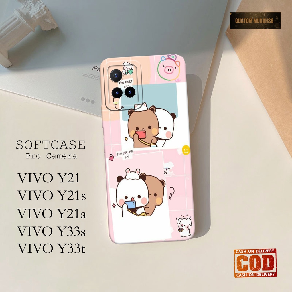 Case Hp Vivo Y21 / Y21s / Y21a / Y33s / Y33t Terbaru - Fashion Case KARTUN - Casing Hp Vivo Y21/Vivo