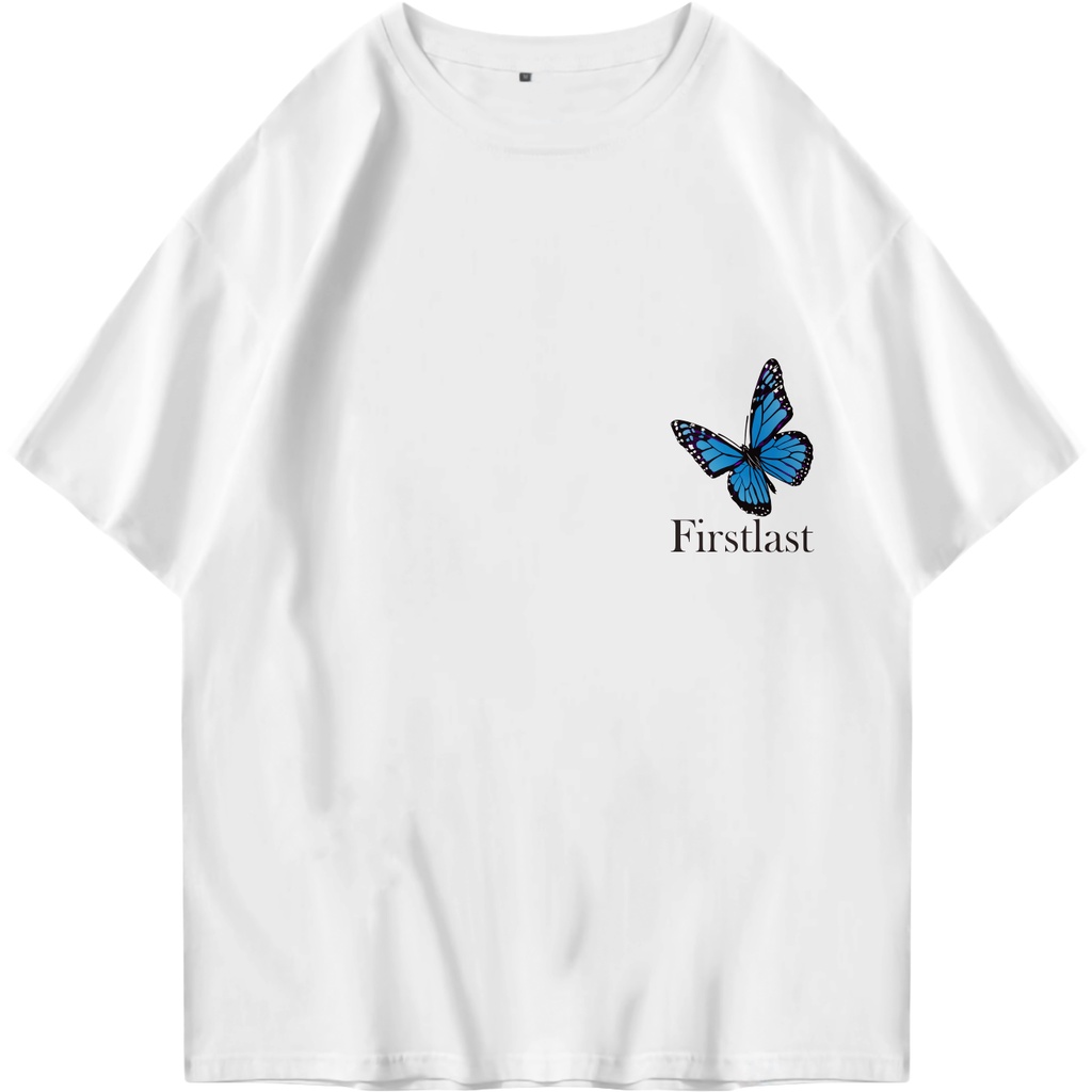 Firstlast Oversized Tshirt Finished Butterfly | Kaos Oversize Pria dan Wanita