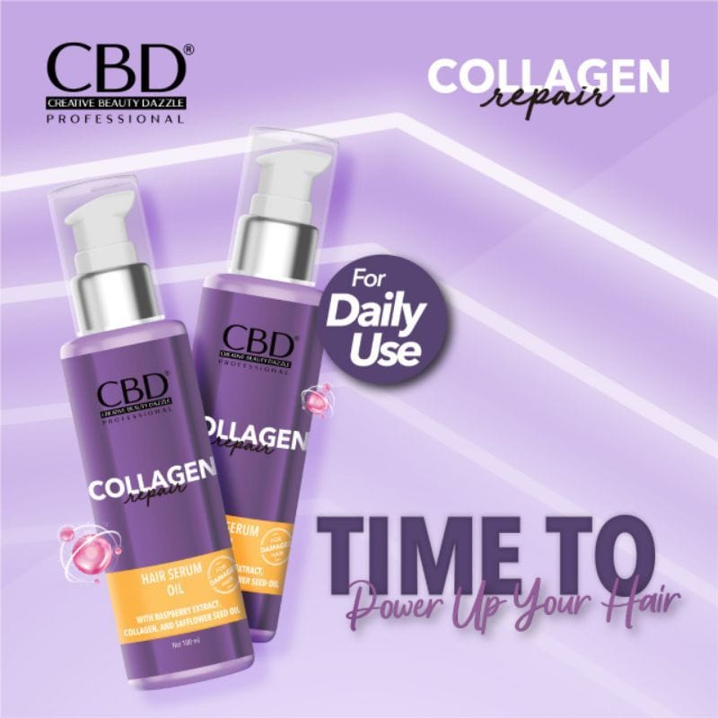 CBD Professionel Collagen Repair Hair Serum Oil 100ml