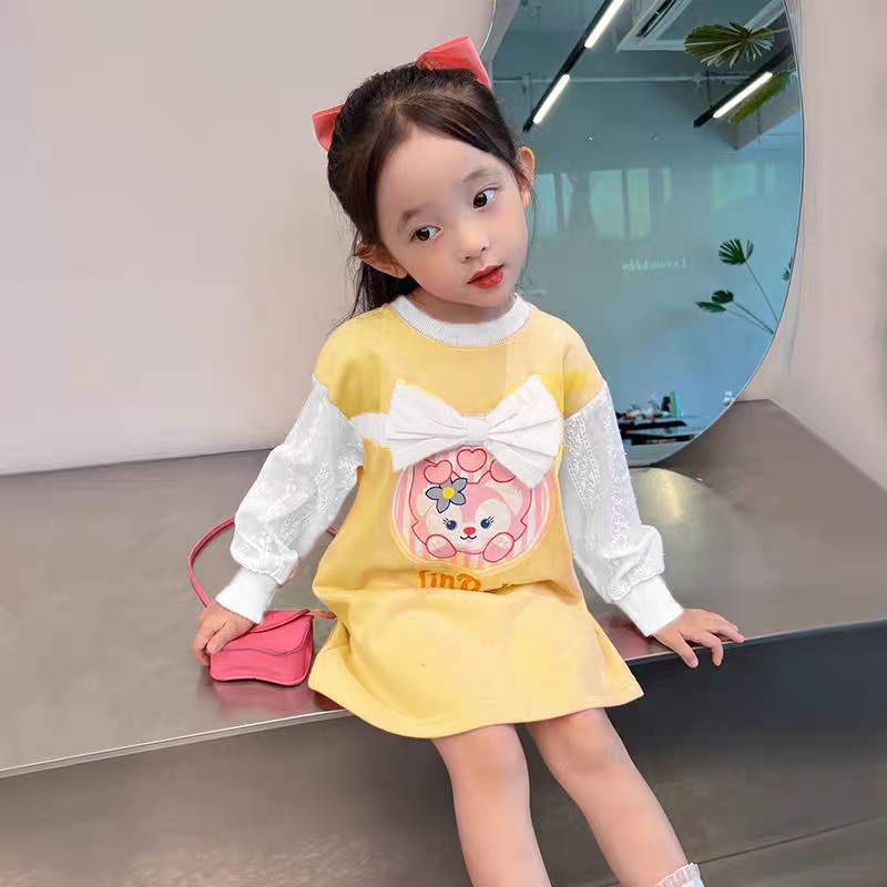 [ NEW KOREAN SERIES - Sully Eun 1-4 Tahun ] Dress Anak Perempuan Korea Style Dres Kualitas Import Dress Knit Kiosbalitaaprillia