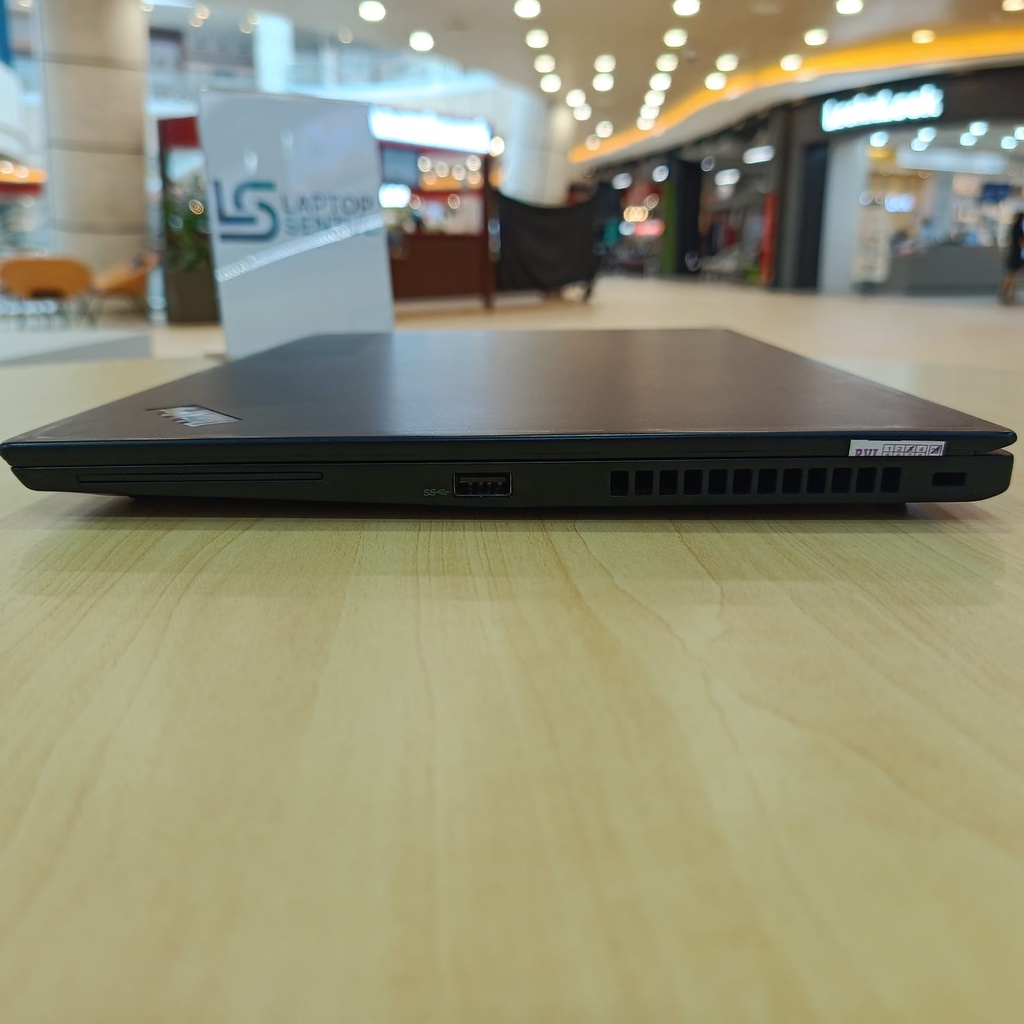 LAPTOP MURAH LENOVO THINKPAD T480S INTEL CORE i5 8350U 8GB SSD 256GB 14.0&quot; FHD WIN10PRO BLACK SECOND