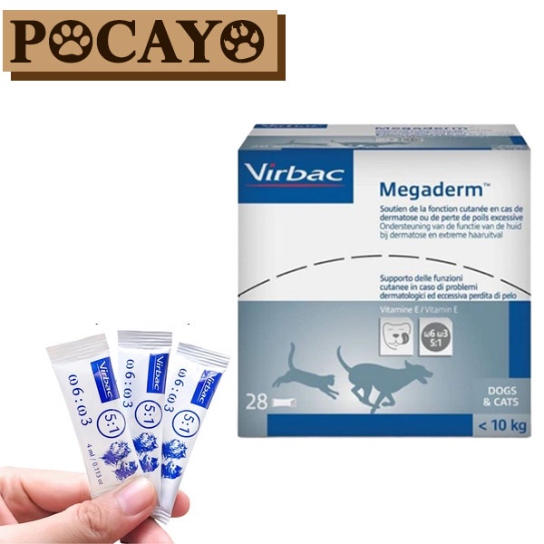 Virbac Megaderm Vitamin Kucing dan Anjing Sachet 4ml