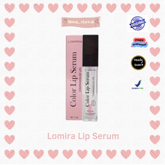 LOMIRA LIP SERUM BPOM ORIGINAL