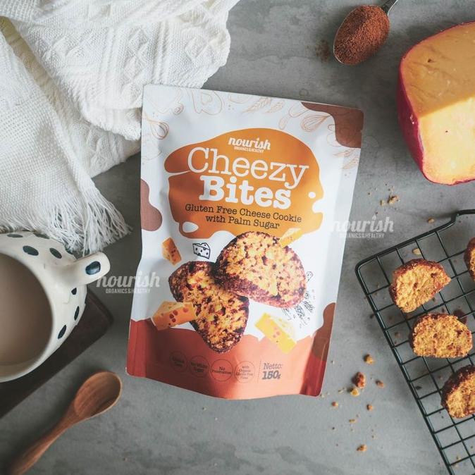 

Cheezy Bites (Gluten Free Cheese Cookies ) Kue Sehat 150 Gr
