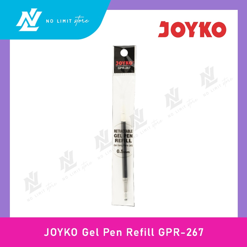 

Refill Gel Pen JOYKO GP-267 - Isi Ulang Pulpen JOYKO GPR 267 - 0.5 mm