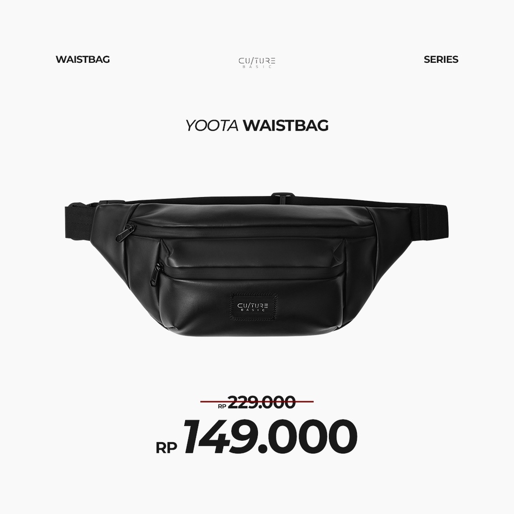 CULTURE BASIC | Yoota Waistbag Tas Pria Handbag Slingbag