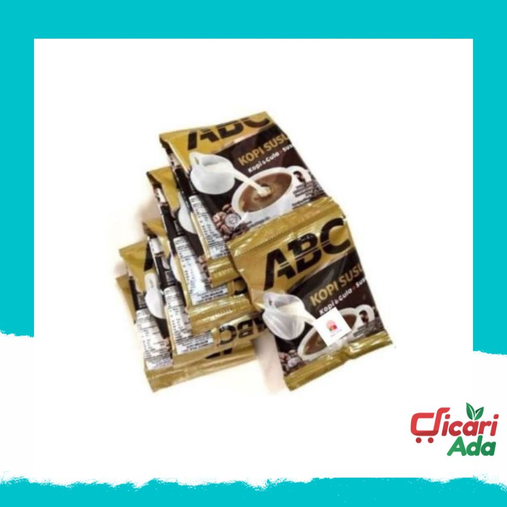 

Kopi ABC Kopi Susu Sachet 30gr Renceng isi 10 Sachet