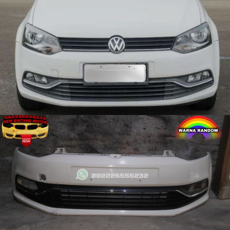 Bumper vw polo volkswagen polo tsi 2010 2017 original