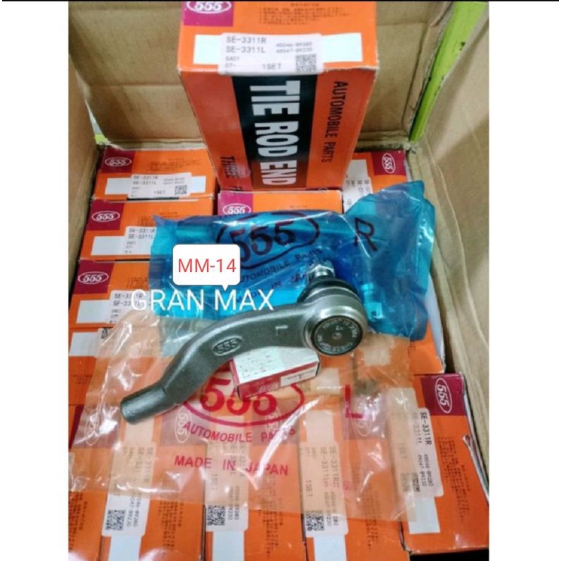 TIE ROD END TIE ROD GRAND MAX GRAN MAX LUXIO 555 JAPAN HARGA 1SET ORI