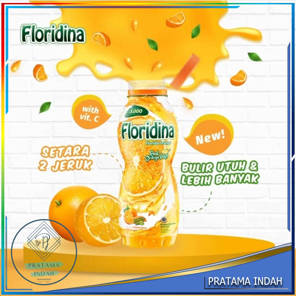 

MINUMAN FLORIDINA ORANGE JERUK BOTOL 350ML MURAH (GROSIR & ECERAN)