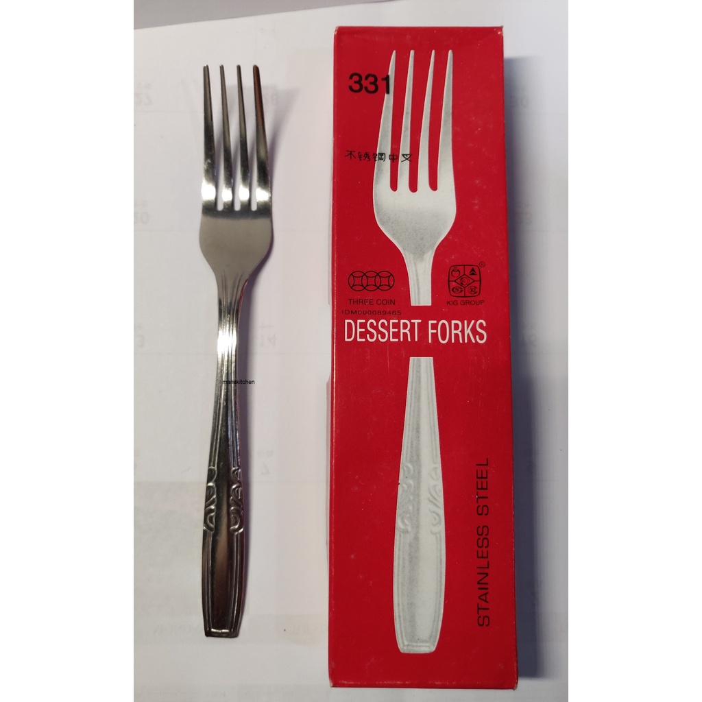 Makan 331 Three Coins Stainless Original